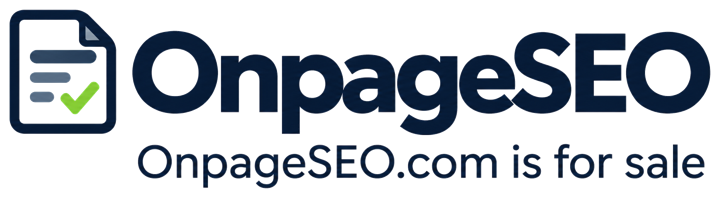 OnpageSEO. OnpageSEO.com is for sale